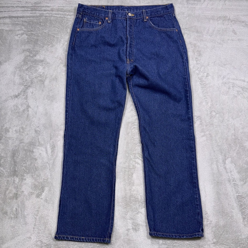 Vintage 90's Levi's 501XX Denim Jeans Size 36x30 Made In USA Button Fly